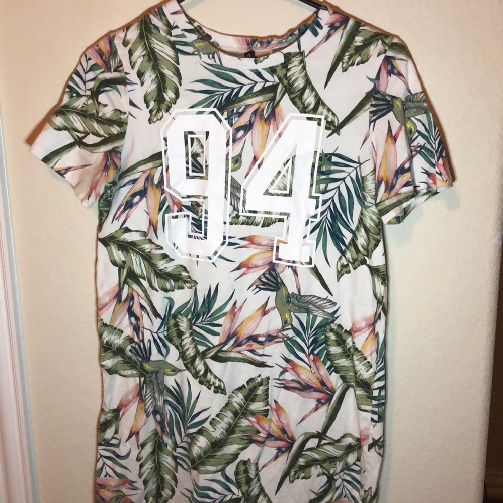 Floral bodycon dress